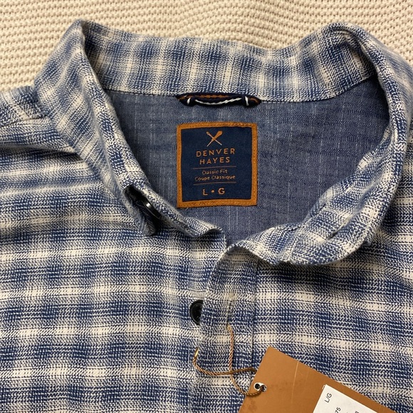Denver Hayes classic fit button down sz L - Picture 3 of 6